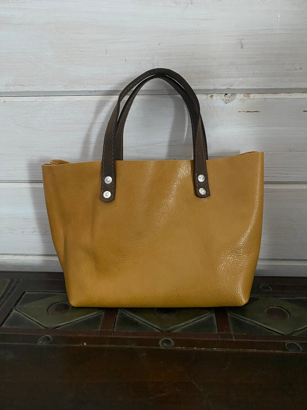 The Buda Medium Tote – Golden Tan Soft Leather Tote